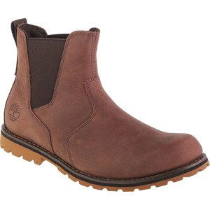 HNĚDÉ PÁNSKÉ KOŽENÉ BOTY TIMBERLAND ATTLEBORO PT CHELSEA 0A6259 Velikost: 46