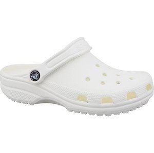 BÍLÉ NAZOUVÁKY CROCS CLASSIC CLOG 10001-100 Velikost: 41/42