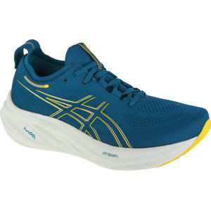 MODRÉ PÁNSKÉ BĚŽECKÉ BOTY ASICS GEL-NIMBUS 26 1011B794-402 Velikost: 44.5