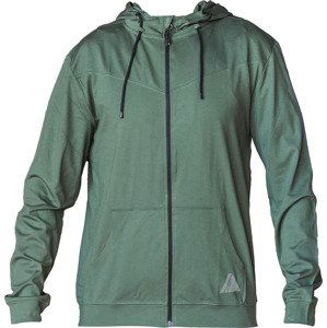 ZELENÁ SPORTOVNÍ MIKINA JOMA INDOOR GYM ZIP-UP HOODIE 102970-477 Velikost: M