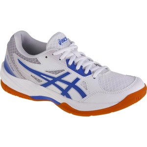 BÍLO-MODRÉ DÁMSKÉ BOTY NA VOLEJBAL ASICS GEL-TASK 3 1072A082-104 Velikost: 37