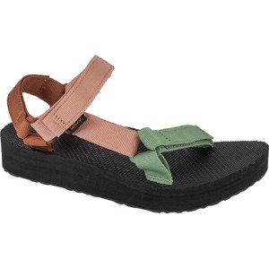 Béžovo-khaki sandály na platformě Teva W Midform Universal Sandals 1090969-CYM Velikost: 37