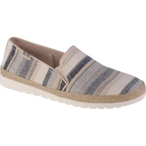 VZOROVANÉ DÁMSKÉ ESPADRILKY SKECHERS FLEXPADRILLE 3.0 - SERENE LINES 113975-BLMT Velikost: 37