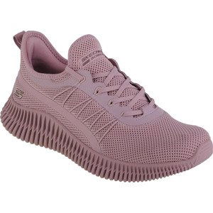 RŮŽOVÉ DÁMSKÉ TENISKY SKECHERS BOBS GEO-NEW AESTHETICS 117417-ROS Velikost: 37.5