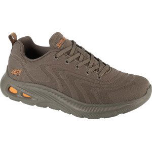 KHAKI PÁNSKÉ TENISKY SKECHERS BOBS UNITY - SLEEK REVIVE 118075-OLV Velikost: 39.5