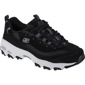 ČERNÉ SNEAKERSY NA PLATFORMĚ SKECHERS D'LITES - BIGGEST FAN 11930-BLK Velikost: 39.5