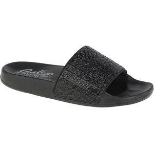 ČERNÉ DÁMSKÉ PANTOFLE SKECHERS POP UPS-NEW SPARK 119320-BBK Velikost: 39