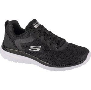 ČERNÉ DÁMSKÉ LEHKÉ TENISKY SKECHERS BOUNTIFUL - QUICK PATH 12607-BKW Velikost: 37