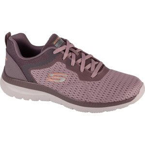 RŮŽOVÉ SPORTOVNÍ TENISKY SKECHERS BOUNTIFUL - QUICK PATH 12607-LAV Velikost: 38.5