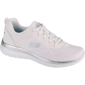 BÍLÉ SPORTOVNÍ TENISKY SKECHERS BOUNTIFUL - QUICK PATH 12607-WSL Velikost: 36