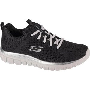 Černé dámské tenisky Skechers Graceful - Get Connected 12615-BKW Velikost: 37