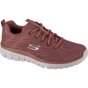 Hnědé dámské tenisky Skechers Graceful - Get Connected 2615-MVE Velikost: 36