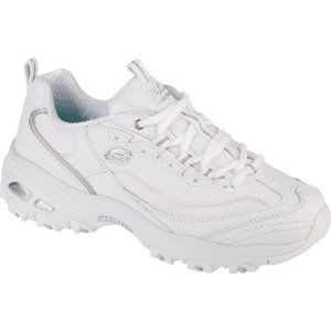 BÍLÉ TENISKY NA PLATFORMĚ SKECHERS D'LITES - ENDLESS DREAM 13151-WSL Velikost: 35