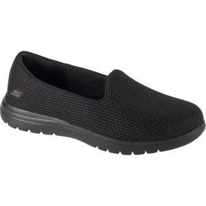 ČERNÉ SLIP-ON TENISKY SKECHERS ON-THE-GO FLEX - ASPIRE 136504-BBK Velikost: 38