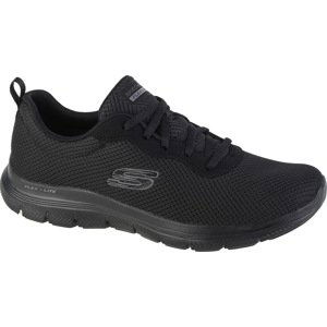 ČERNÉ DÁMSKÉ TENISKY SKECHERS FLEX APPEAL 4.0 BRILLIANT VIEW 149303-BBK Velikost: 37