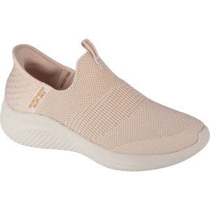 BÉŽOVÉ SLIP-ON TENISKY SKECHERS ULTRA FLEX 3.0 - COZY STREAK 149708-NAT Velikost: 35.5