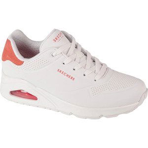 BÍLÉ DÁMSKÉ TENISKY SKECHERS UNO - POP BACK 177092-WCRL Velikost: 35.5