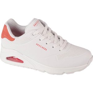 BÍLÉ DÁMSKÉ TENISKY SKECHERS UNO - POP BACK 177092-WCRL Velikost: 42