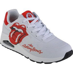 BÍLÉ TENISKY SKECHERS UNO-ROLLING STONES SINGLE 177965-WRD Velikost: 35.5