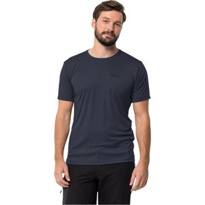 ČERNÉ PÁNSKÉ FUNKČNÍ TRIČKO JACK WOLFSKIN TECH TEE M 1807072-1076 Velikost: M