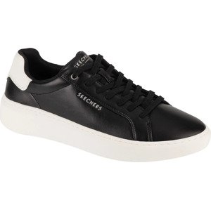 ČERNÉ PÁNSKÉ STYLOVÉ TENISKY SKECHERS COURT BREAK - SUIT SNEAKER 183175-BLK Velikost: 40