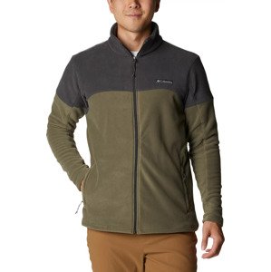 KHAKI PÁNSKÁ FLEECOVÁ MIKINA COLUMBIA BASIN TRAIL III FULL ZIP FLEECE 1907753397 Velikost: M