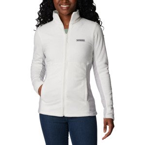 BÍLÁ FLEECOVÁ MIKINA COLUMBIA BASIN TRAIL III FULL ZIP FLEECE 1938041125 Velikost: L