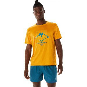 ŽLUTÉ TRIČKO ASICS FUJITRAIL LOGO SS TOP TEE 2011C381-801 Velikost: L