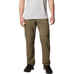 KHAKI PÁNSKÉ KALHOTY A ŠORTKY COLUMBIA SILVER RIDGE UTILITY CONVERTIBLE PANT 2012962397 Velikost: 32-32