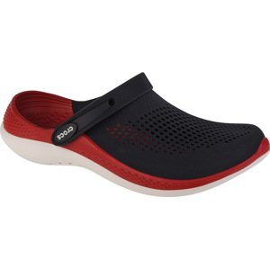 ČERNO-ČERVENÉ PÁNSKÉ NAZOUVÁKY CROCS LITERIDE 360 CLOG 206708-4CC Velikost: ONE SIZE