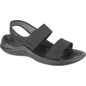 ČERNÉ SPORTOVNÍ SANDÁLY CROCS LITERIDE 360 W SANDAL 206711-001 Velikost: 36/37