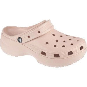 BÉŽOVÉ NAZOUVÁKY NA PLATFORMĚ CROCS CLASSIC PLATFORM CLOG 206750-6UR Velikost: 37/38