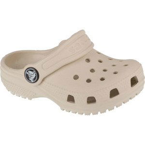 BÉŽOVÉ DĚTSKÉ NAZOUVÁKY CROCS CLASSIC CLOG KIDS T 206990-2Y2 Velikost: 24/25