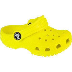 ŽLUTÉ DĚTSKÉ NAZOUVÁKY CROCS CLASSIC CLOG KIDS T 206990-76M Velikost: 22/23