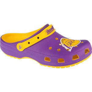 FIALOVÉ PÁNSKÉ NAZOUVÁKY CROCS CLASSIC NBA LA LAKERS CLOG 208650-75Y Velikost: 39/40