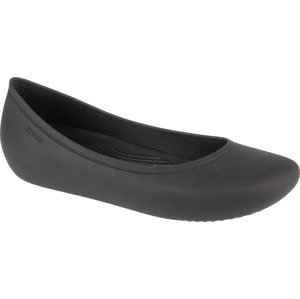 ČERNÉ DÁMSKÉ BALERÍNY CROCS BROOKLYN FLAT W 209384-001 Velikost: 36/37