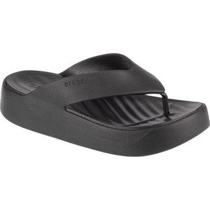 ČERNÉ ŽABKY NA PLATFORMĚ CROCS GATAWAY PLATFORM FLIP 209410-001 Velikost: 41/42