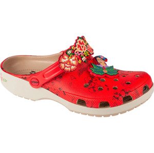 ČERVENÉ DÁMSKÉ NAZOUVÁKY CLASSIC FRIDA KAHLO CLASSIC CLOG 209450-2Y2 Velikost: 36/37