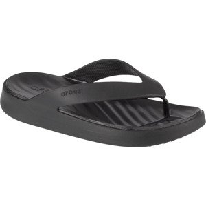 ČERNÉ DÁMSKÉ ŽABKY CROCS GETAWAY FLIP W 209589-001 Velikost: 37/38