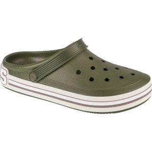 KHAKI PÁNSKÉ KLASICKÉ NAZOUVÁKY CROCS OFF COURT LOGO CLOG 209651-309 Velikost: 43/44