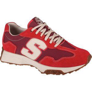 ČERVENÉ STYLOVÉ TENISKY SKECHERS UPPER CUT NEO JOGGER - LANTIS 210744-RED Velikost: 40