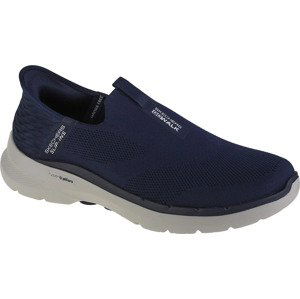 TMAVĚ MODRÉ PÁNSKÉ TENISKY SKECHERS GO WALK 6 - EASY ON 216278-NVY Velikost: 46