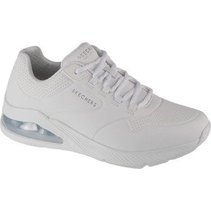 BÍLÉ PÁNSKÉ TENISKY SKECHERS UNO 2 - AIR AROUND YOU 232181-WHT Velikost: 42.5