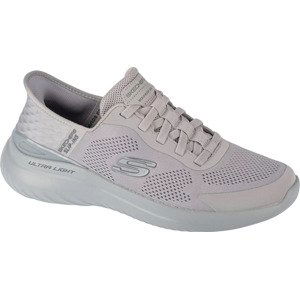 ŠEDÉ SPORTOVNÍ TENISKY SKECHERS SLIP-INS: BOUNDER 2.0 - EMERGED 232459-GRY Velikost: 46