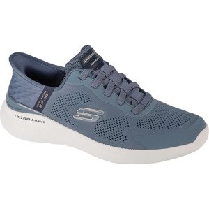 TMAVĚ MODRÉ SPORTOVNÍ TENISKY SKECHERS SLIP-INS: BOUNDER 2.0 - EMERGED 232459-SLT Velikost: 41