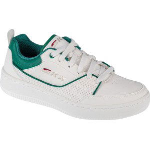 BÍLO-ZELENÉ VOLNOČASOVÉ TENISKY SKECHERS SPORT COURT 92 - OTTOMAN 232472-WGR Velikost: 42.5