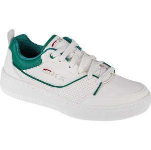 BÍLO-ZELENÉ VOLNOČASOVÉ TENISKY SKECHERS SPORT COURT 92 - OTTOMAN 232472-WGR Velikost: 46