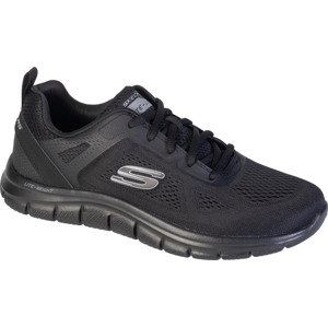 ČERNÉ POHODLNÉ TENISKY SKECHERS TRACK-BROADER 232698-BBK Velikost: 44