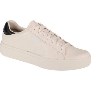 SMETANOVÉ KOŽENÉ PÁNSKÉ TENISKY SKECHERS EDEN LX - REMEMBRANCE 232865-NTBK Velikost: 42