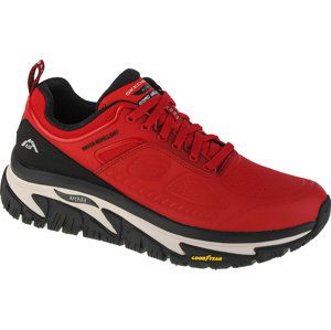 ČERVENÉ PÁNSKÉ TENISKY SKECHERS ARCH FIT ROAD WALKER 237333-RDBK Velikost: 45